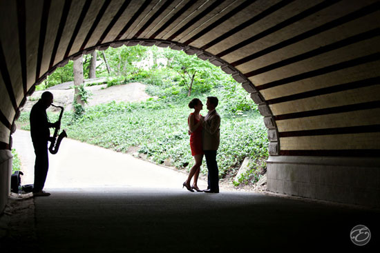 A Central Park Engagement Shoot