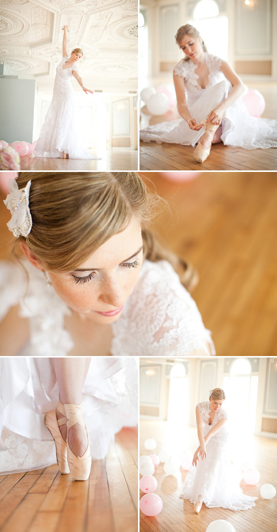 Bridal Ballet Shoot by Love by Serena