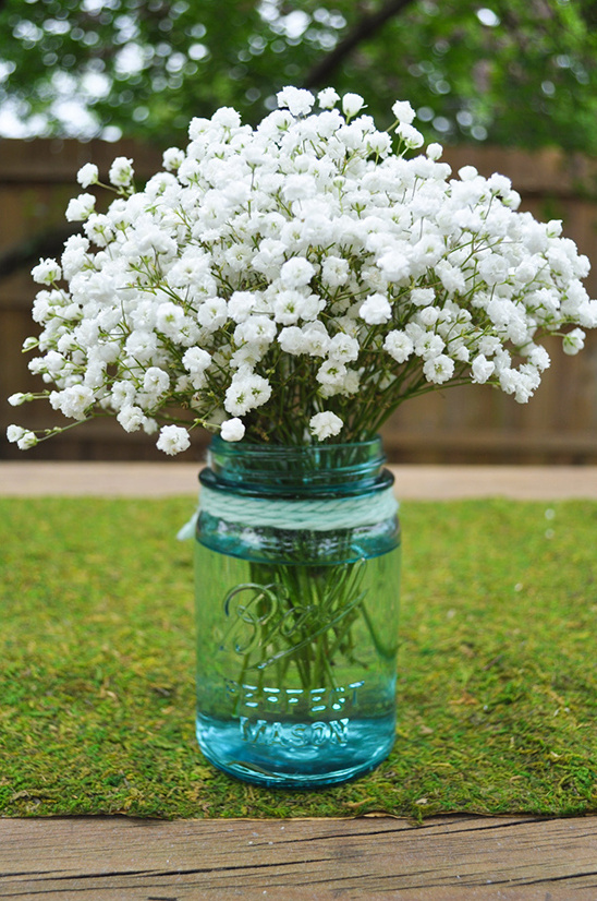 Do It Yourself Babys Breath Arrangement