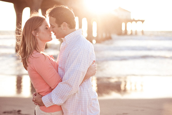 Engagement Session - Manhattan Beach, CA [Dave Richards Photography]