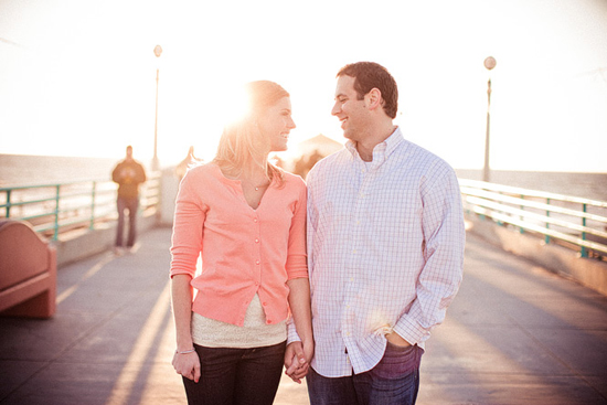 Engagement Session - Manhattan Beach, CA [Dave Richards Photography]