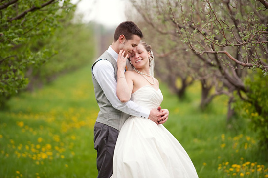 Homemade Minnesota Backyard Wedding