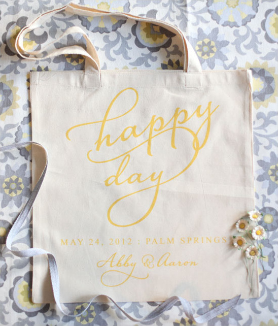 How To Make A Welcome Wedding Tote
