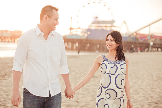 Santa Monica Engagement [Dave Richards Photography]