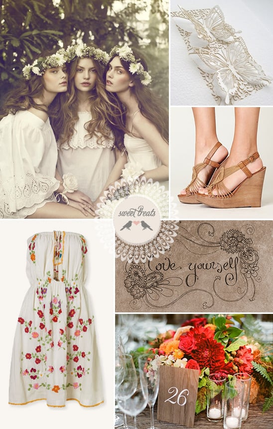 Sweet Treats | Embroidered Bridesmaid Dress