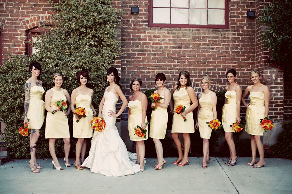 vibrant-yellow-and-orange-wedding