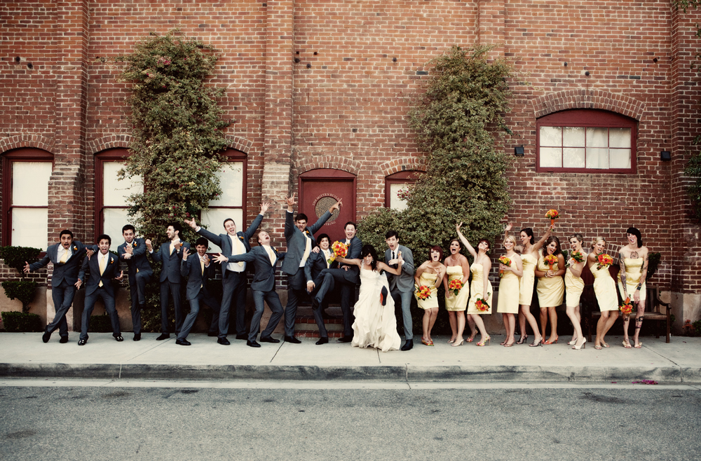 vibrant-yellow-and-orange-wedding