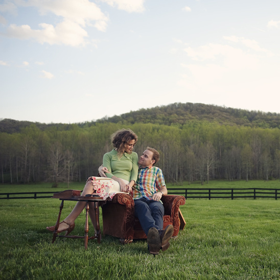 Virginia Countryside Engagement From Live It Out Photo