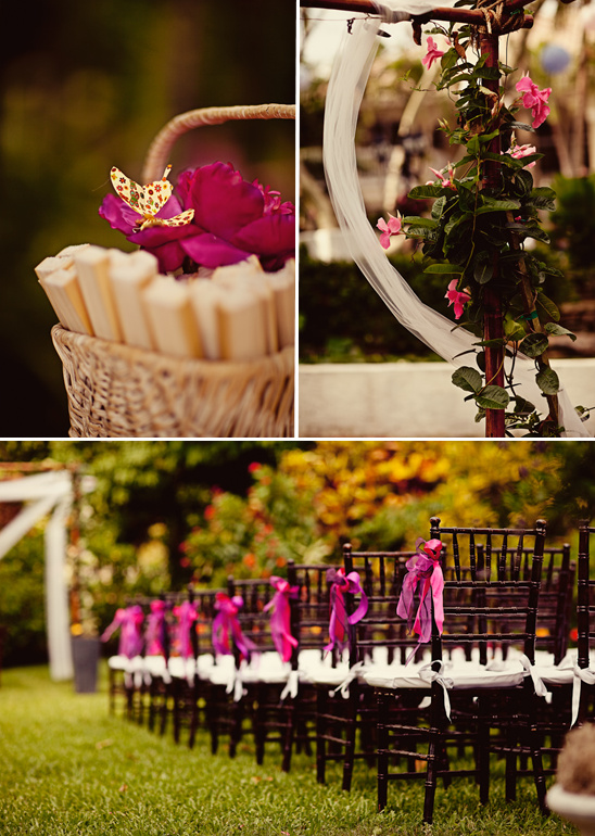 A Dazzling Backyard Oasis Wedding