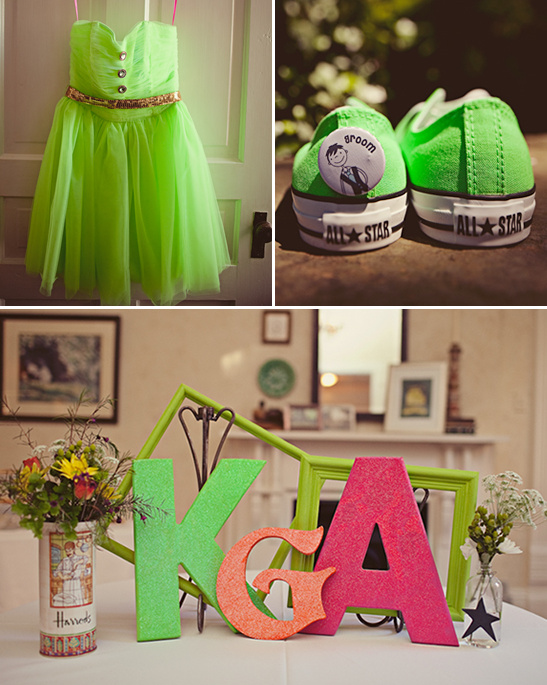 A Neon Green Wedding From Kallima Photography