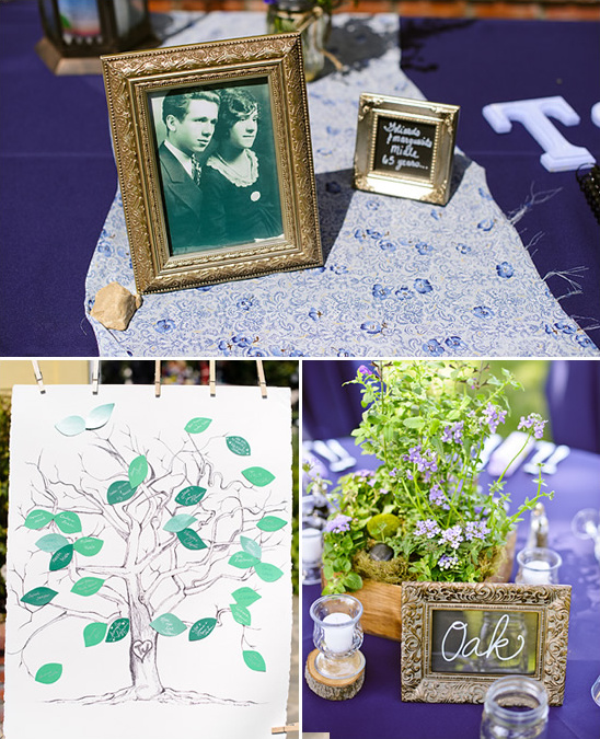 Vintage photo of wedding couple, 65th anniversary