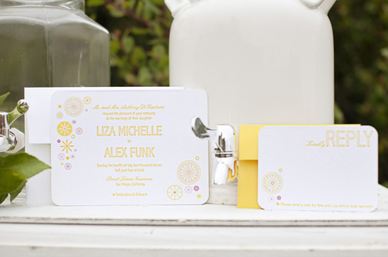 Strawberry Lemonade Wedding Ideas