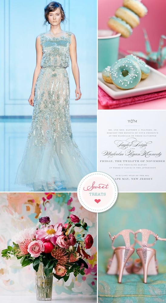 Sweet Treats + Elie Saab Wedding Gown