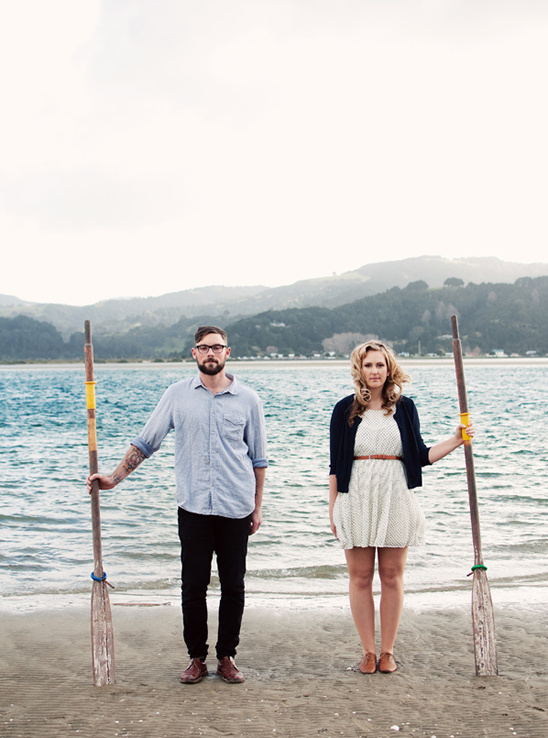 A Retro Nautical Engagement Shoot In New Zealand