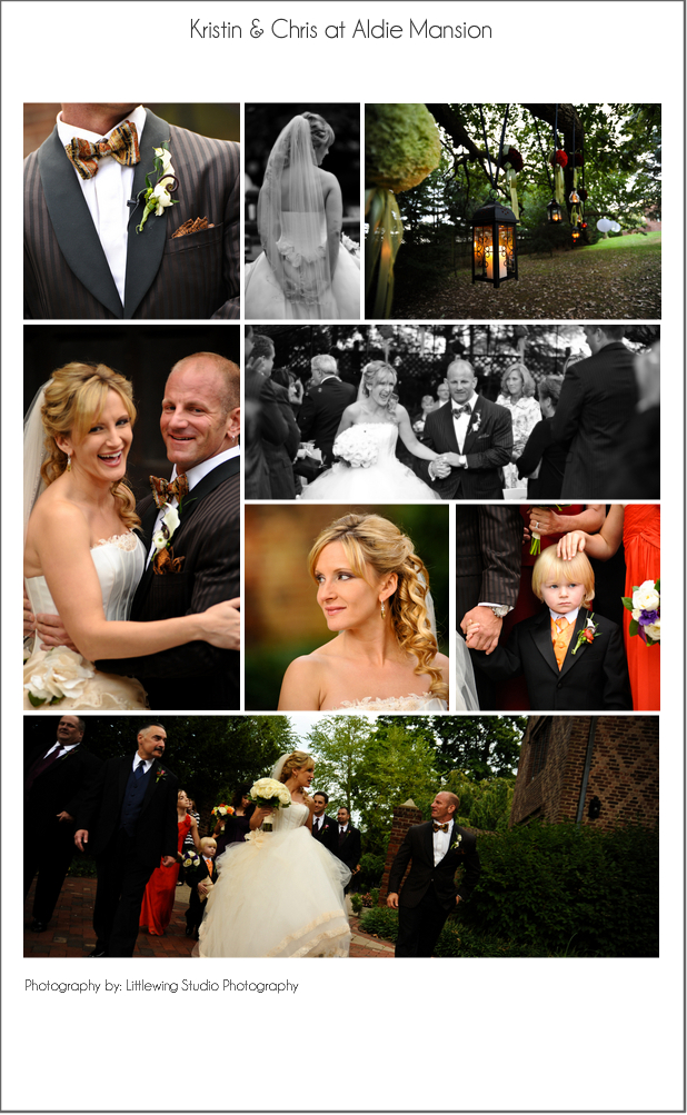 An Autumn wedding at Aldie Mansion