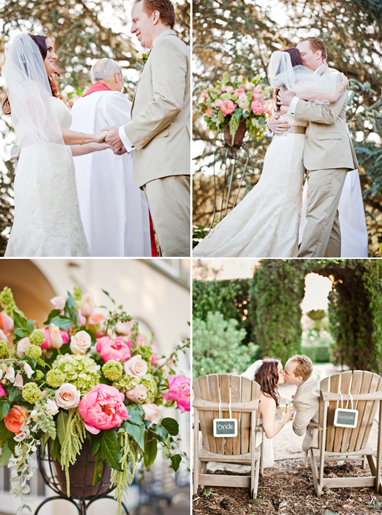 Perfectly Peach Sonoma Wedding By Volatile Photography