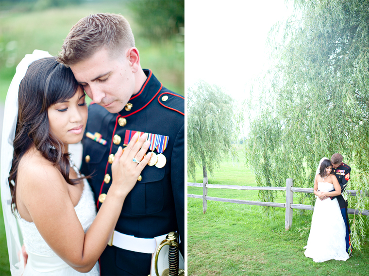 Military couple wedding,  love,  outdoor  ceremony