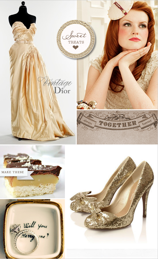 Sweet Treats + Vintage Dior