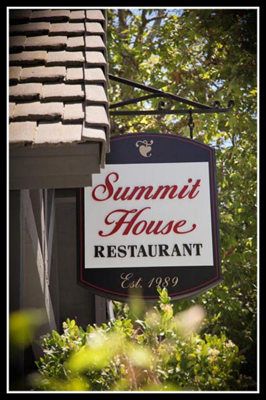 Summit House Restaurant sign, 1989
