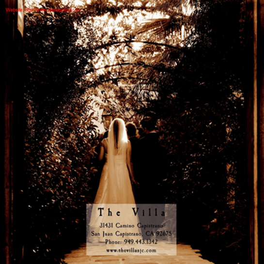 Wedding venue, The Villa, elegant setting
