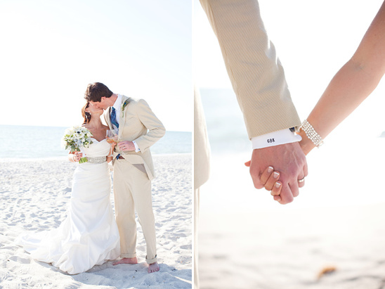 Sophisticated Beach Wedding by KT Merry Photography