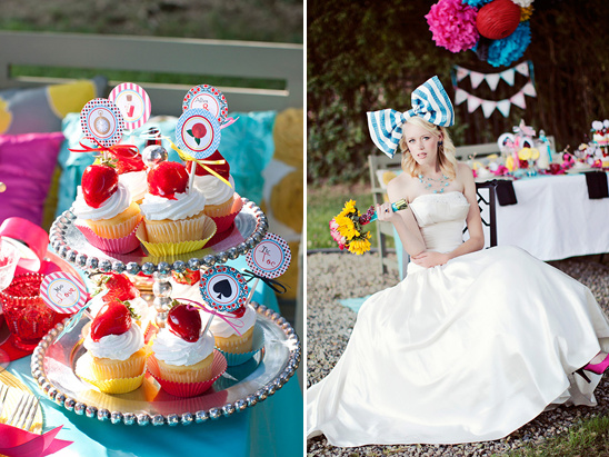 Alice In Wonderland Wedding Inspiration