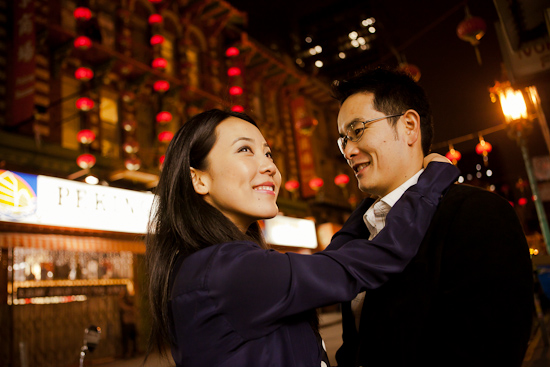 Chinatown San Francisco Engagement Photography by Dobrin Weddings
