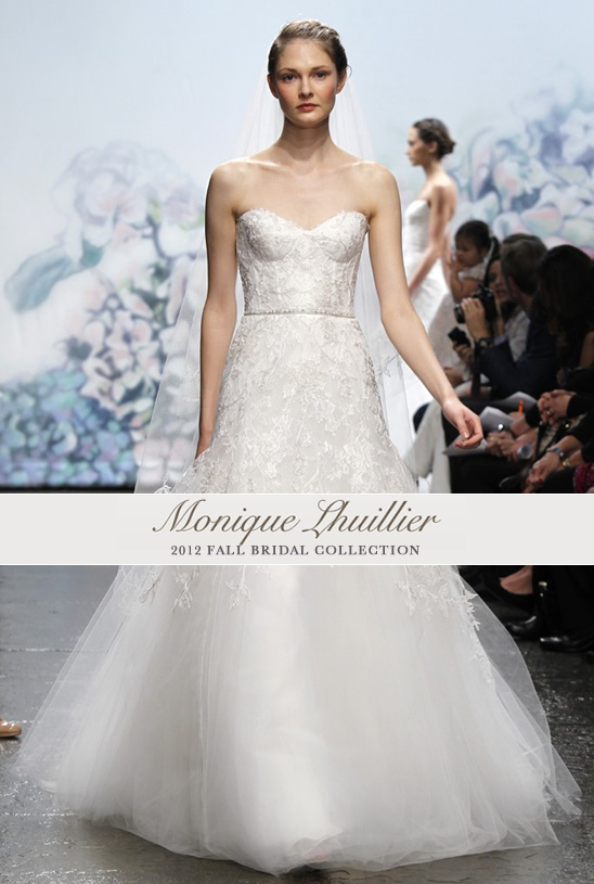 Monique Lhuillier Fall 2012 Bridal