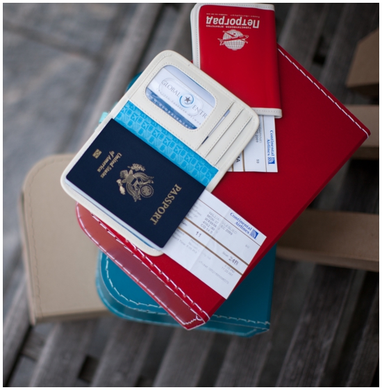 Passport and travel documents ready for an exciting journey