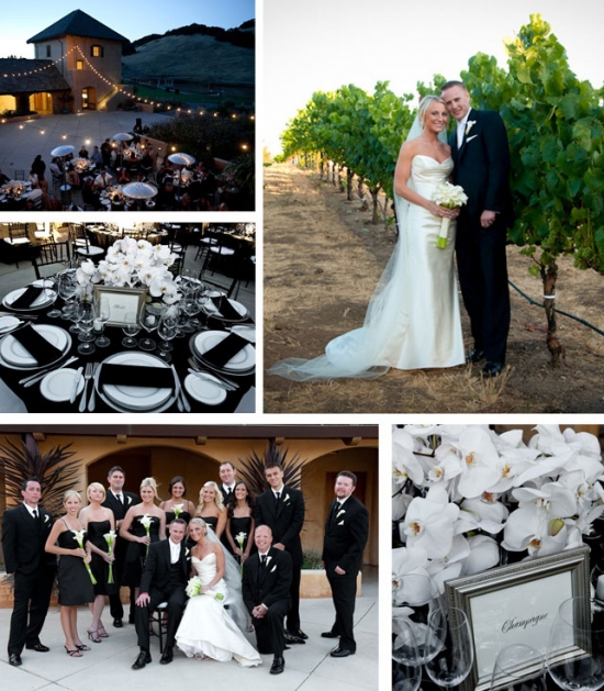 Sonoma Wedding Venues: Nicholson Ranch A Black Tie Affair