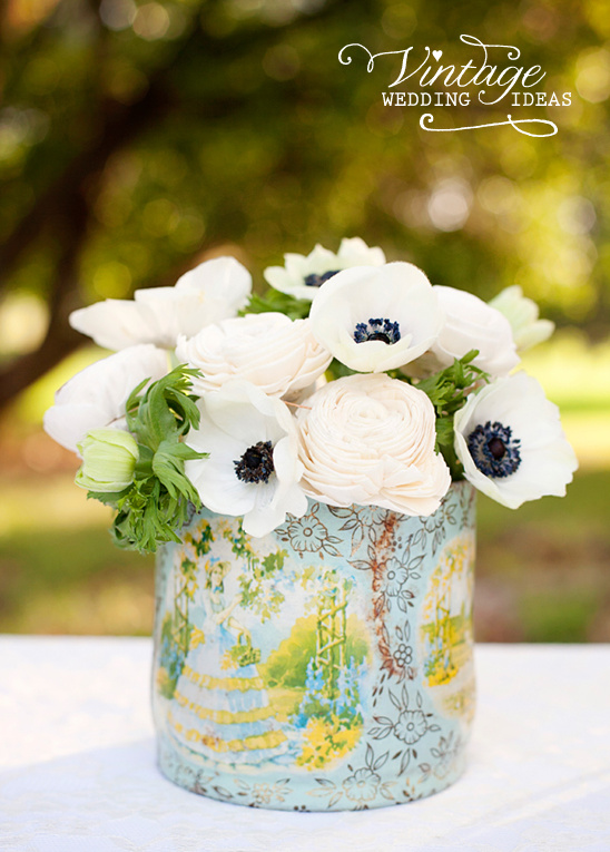 Tin Can Floral Arrangements