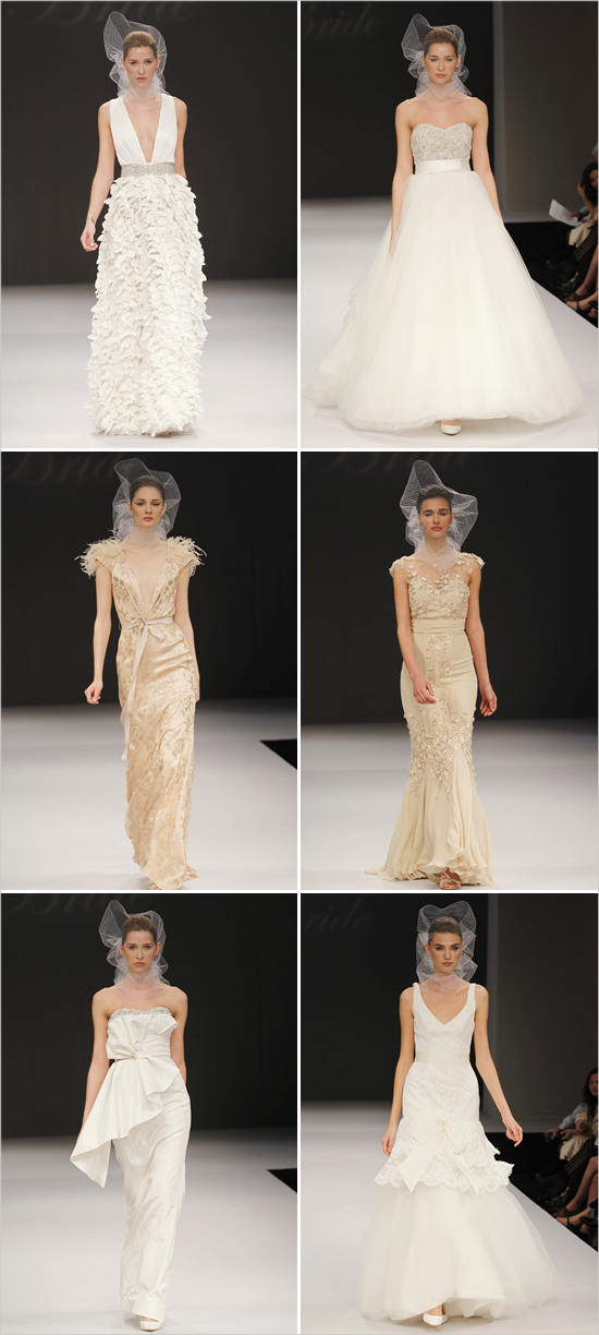 Bridal fashion show wedding dresses collection