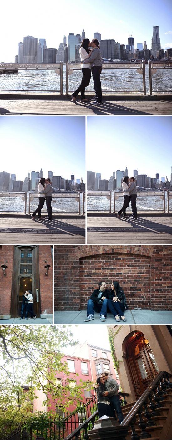NYC Engagement Photography with Andrea & Marcus | Alex & Brian In Love