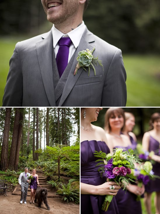 Rustic Purple Wedding Ideas