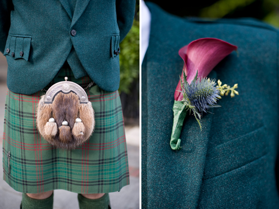 Scottish Wedding Details in New York City