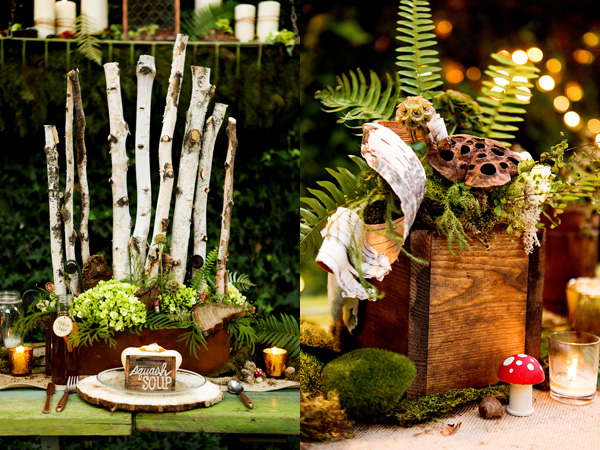 woodland-wedding-decorations