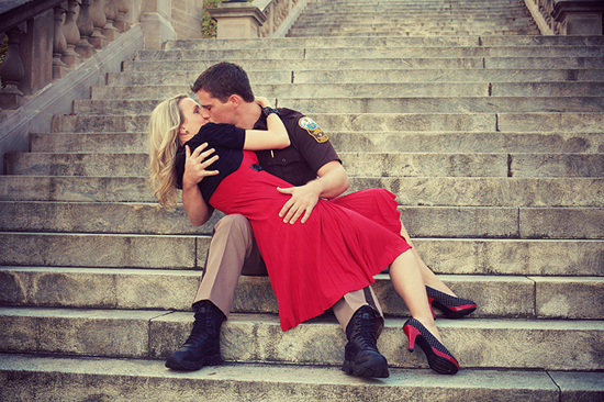 An Officer & A Gentleman Inspired E Session