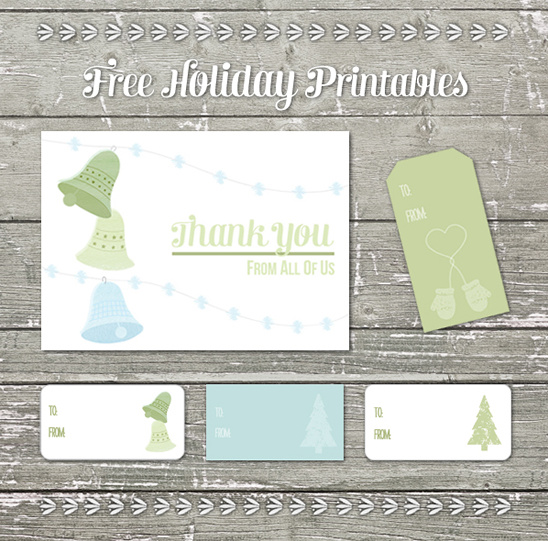 Free Holiday Printables