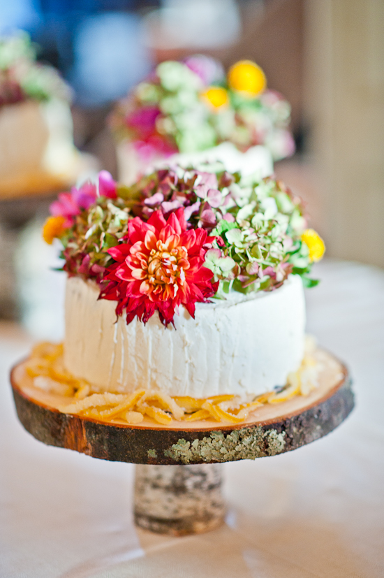 Rustic Wedding Cake by Brklyn View Wedding Photography