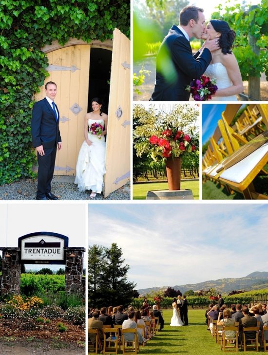 Wine Country Wedding Venue:Trentadue Winery ~ Planning the Perfect Ceremony