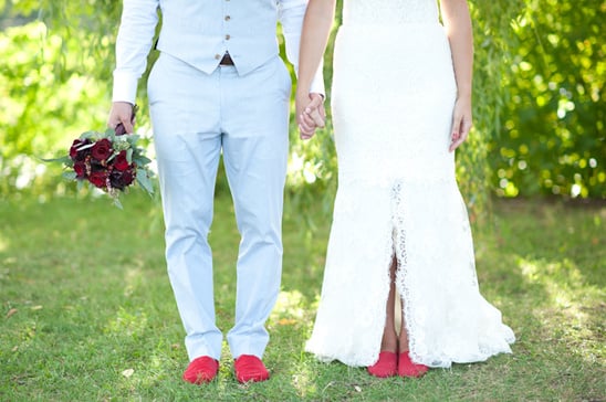 Baby Blue and Red Wedding Ideas