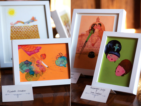 Colorful art prints by Ezequiel and others