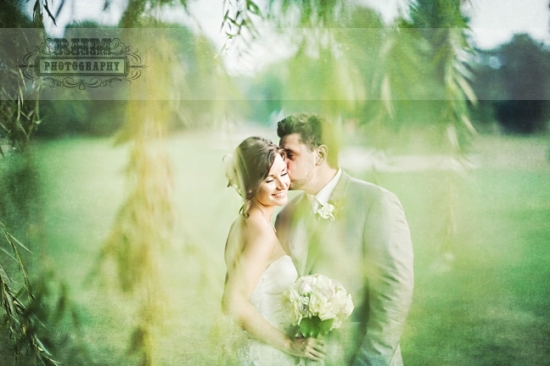 Couple kissing, wedding day,  love