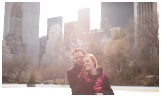 NY Wedding Photographer Carmen Santorelli | Ice Skating Engagement