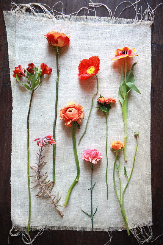 Orange Wedding Flower Guide