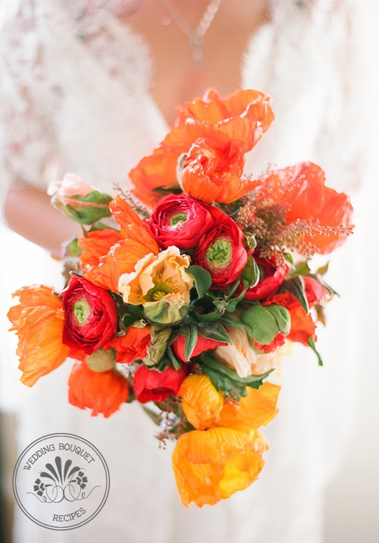 Poppy Wedding Bouquet