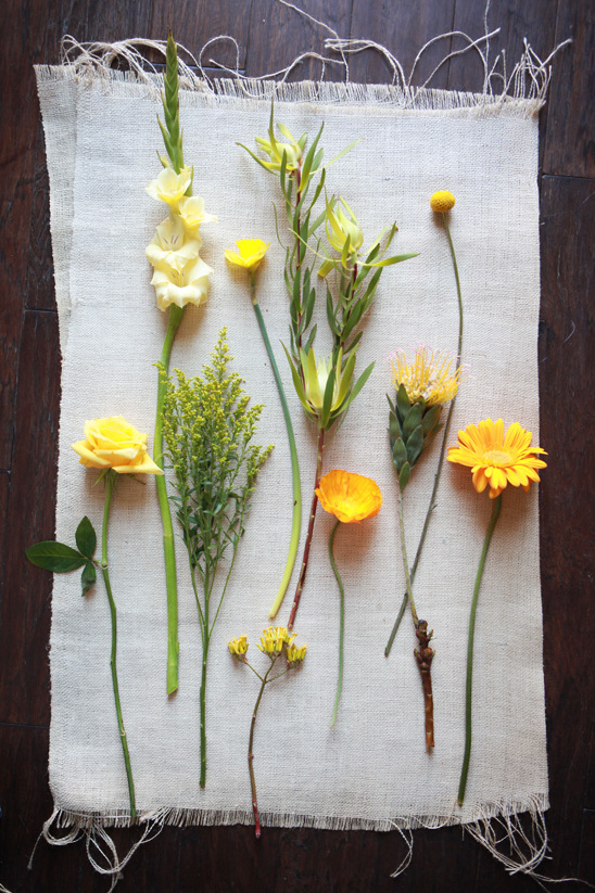 Yellow Wedding Flower Guide