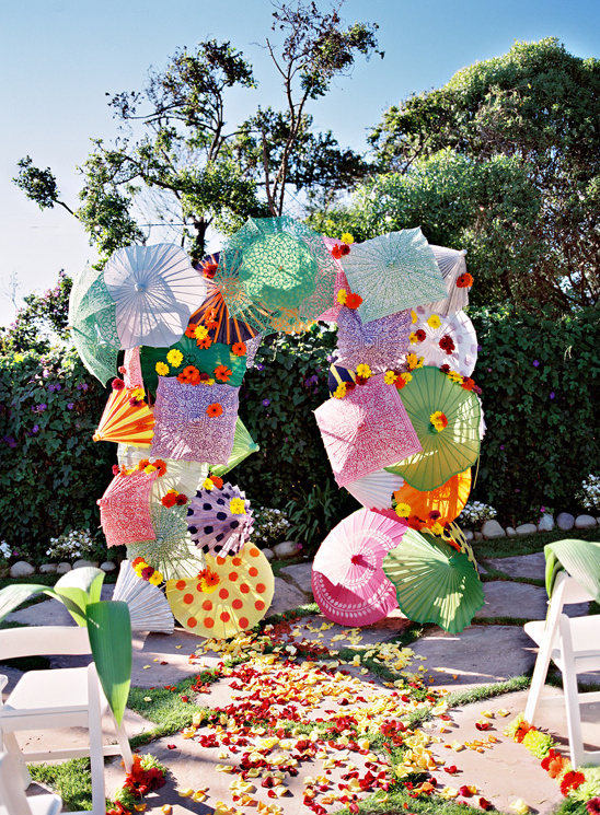 Colorful Santa Barbara Wedding