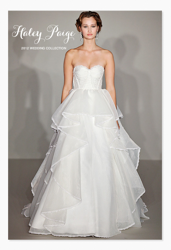 Hayley Paige 2012 Wedding Dress Collection