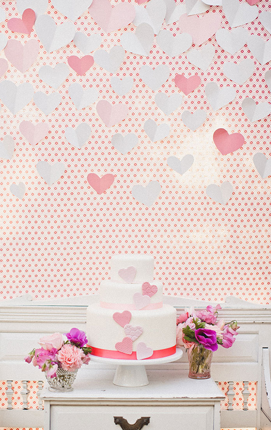 Heart Themed Engagement Party